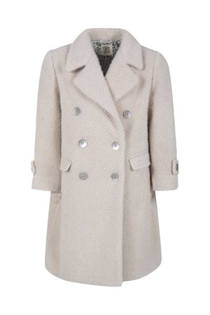 cappotto in poliestere beige CAFFE D'ORZO KIDS | ZV2A20E0193107